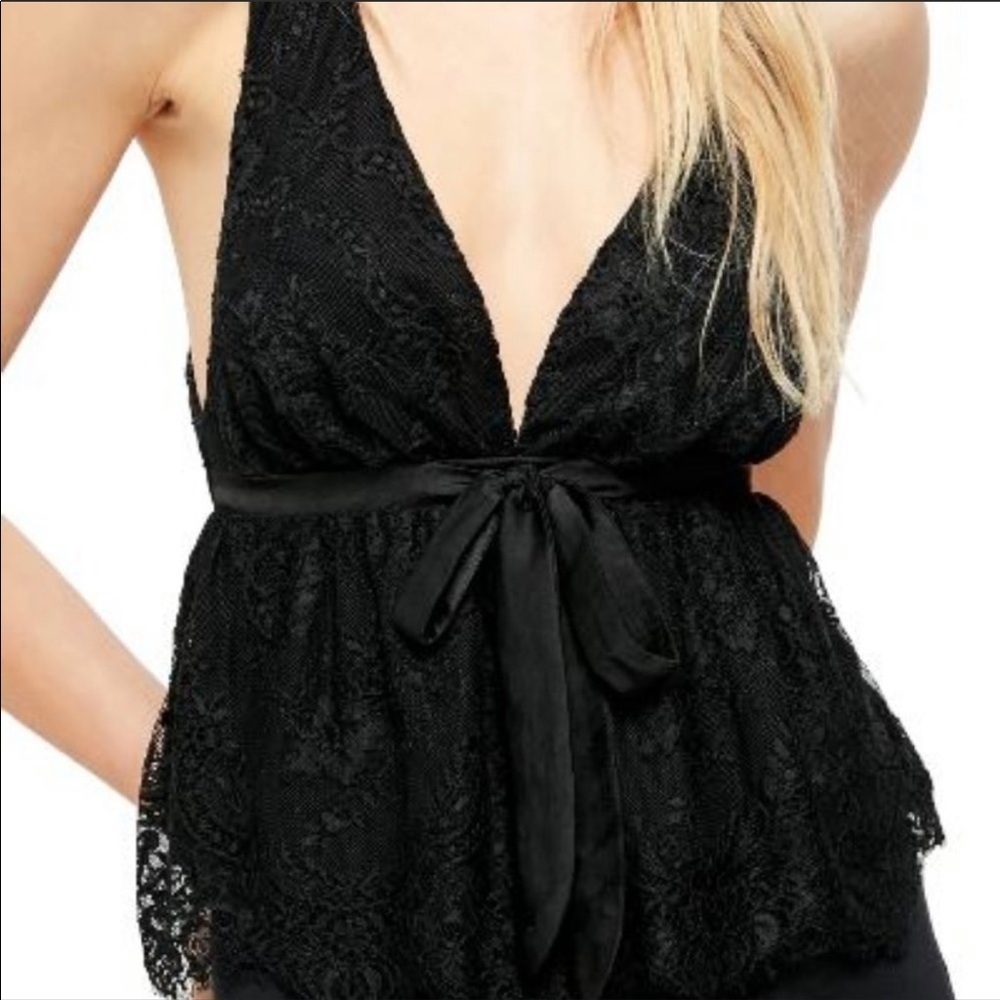 FREE PEOPLE CHANTE LACE TANK